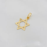 Dije Estrella David 0.7g / 2.5cm Oro Amarillo 18K