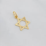 Dije Estrella David 0.7g / 2.5cm Oro Amarillo 18K