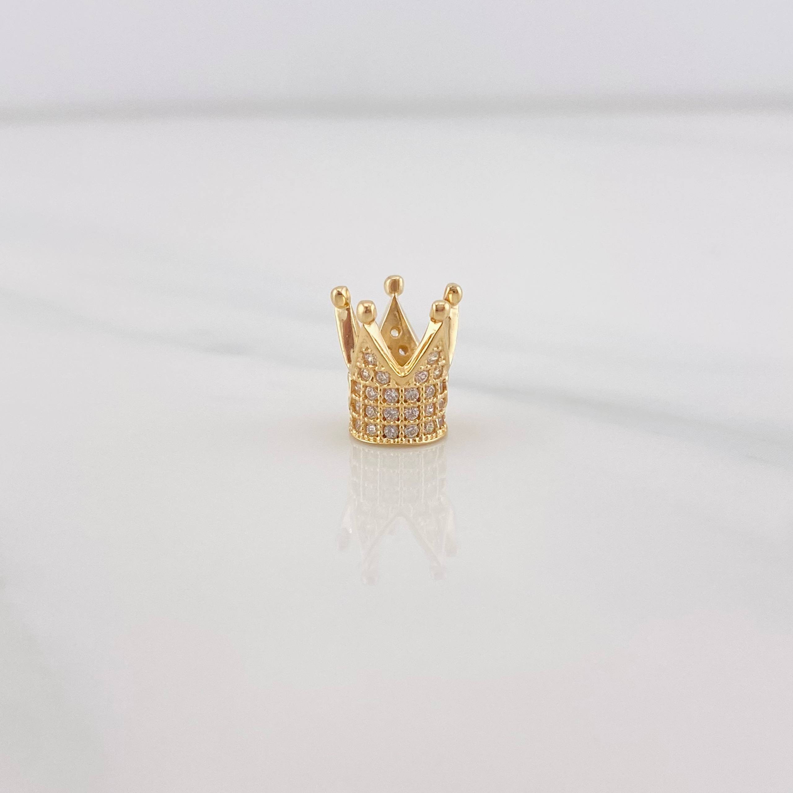 Herraje Corona 1.7g / 1cm Oro Amarillo 18K