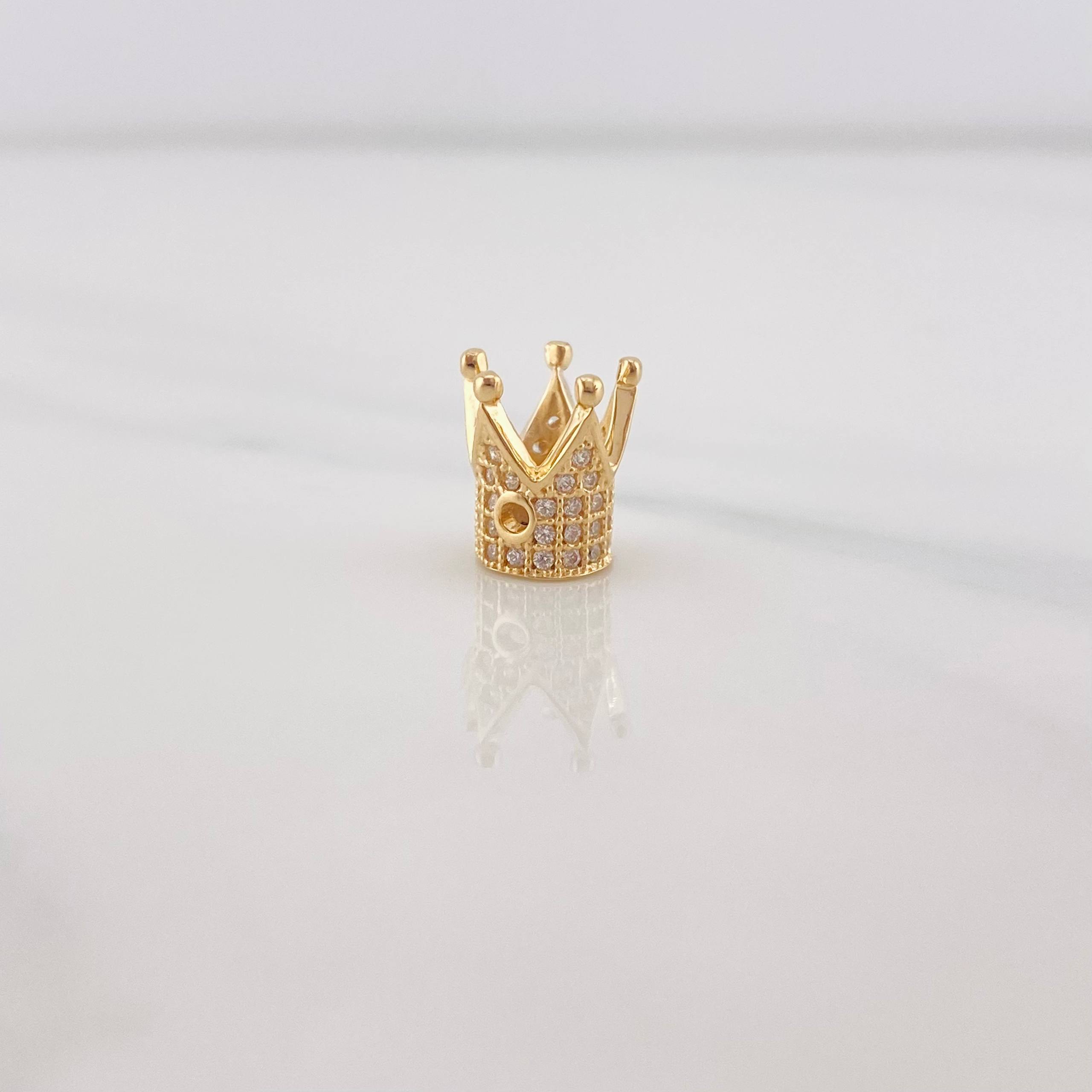 Herraje Corona 1.7g / 1cm Oro Amarillo 18K