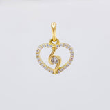 Dije Silueta Espiral 0.9g / 1.3cm Oro Amarillo 18K