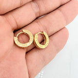 Candongas Linea Bv 4.1gr / 1.3cm / Oro Amarillo 18K $