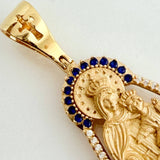 Dije Virgen Del Carmen 7.9gr / 4.2cm / Oro Amarillo 18K $