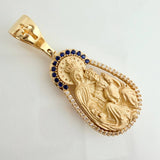 Dije Virgen Del Carmen 7.9gr / 4.2cm / Oro Amarillo 18K $