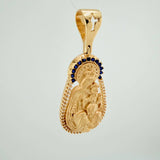 Dije Virgen Del Carmen 7.9gr / 4.2cm / Oro Amarillo 18K $