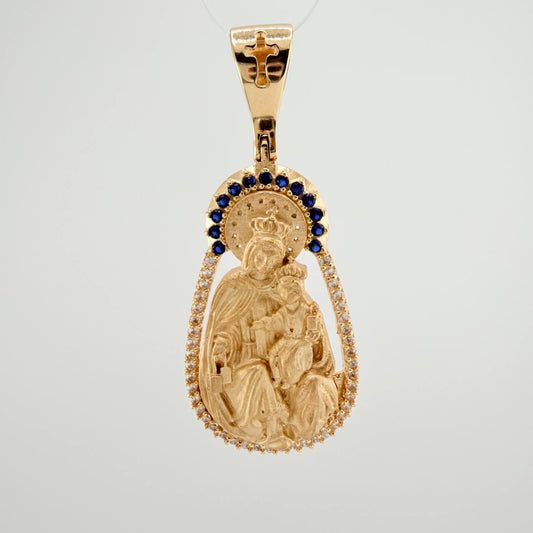 Dije Virgen Del Carmen 7.9gr / 4.2cm / Oro Amarillo 18K $