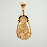 Dije Virgen Del Carmen 7.9gr / 4.2cm / Oro Amarillo 18K $