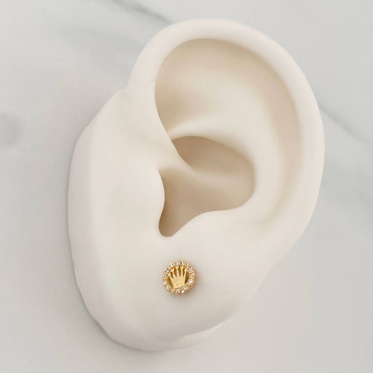 Topos Corona 0.7g / 5.7mm Oro Amarillo 18K