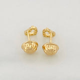 Topos Silueta Corazon 0.55g / 4.6mm Oro Amarillo 18K