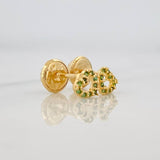 Topos Silueta Corazon 0.55g / 4.6mm Oro Amarillo 18K