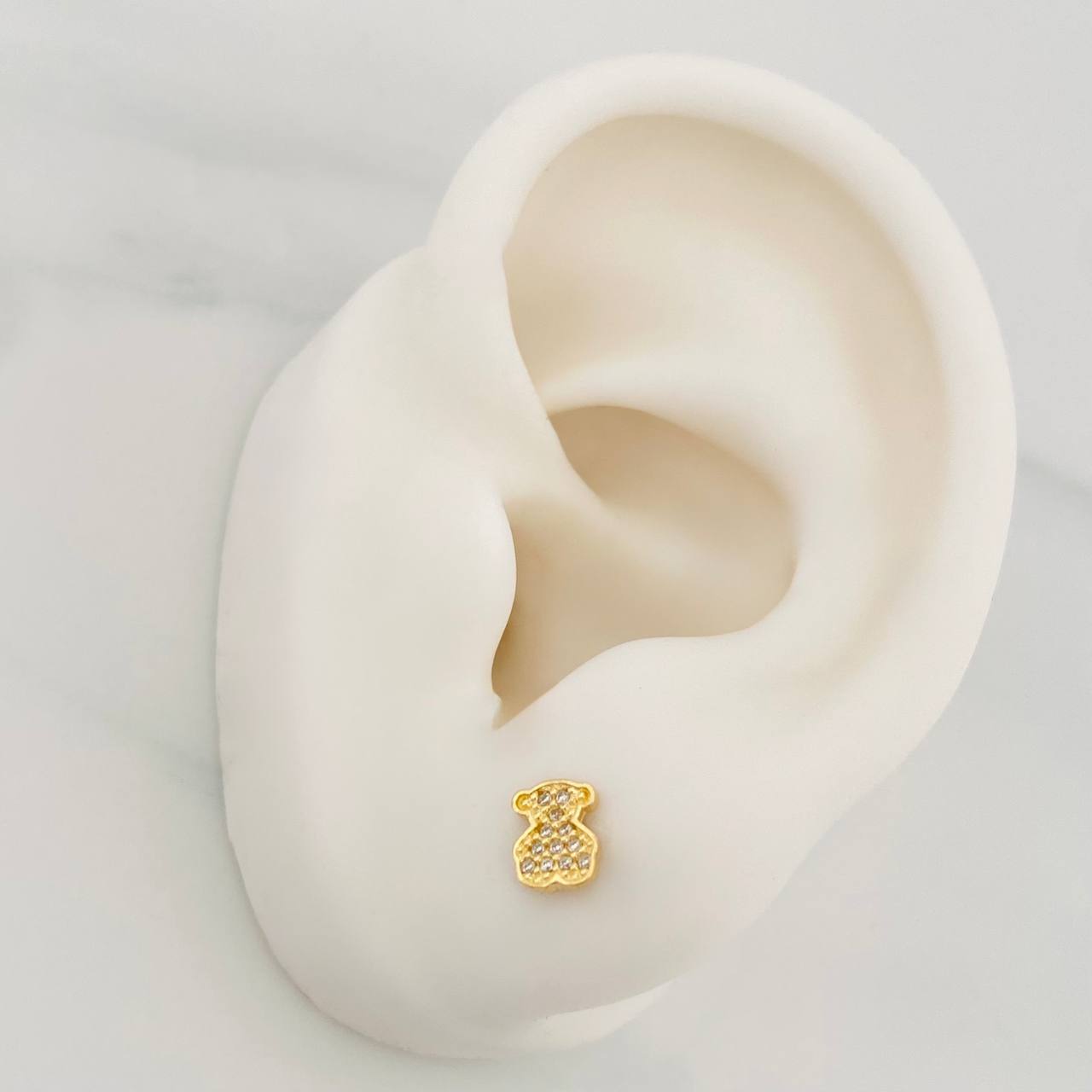 Topos Oso Ts 0.8g / 5.7mm Oro Amarillo 18K