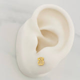 Topos Oso Ts 0.8g / 5.7mm Oro Amarillo 18K