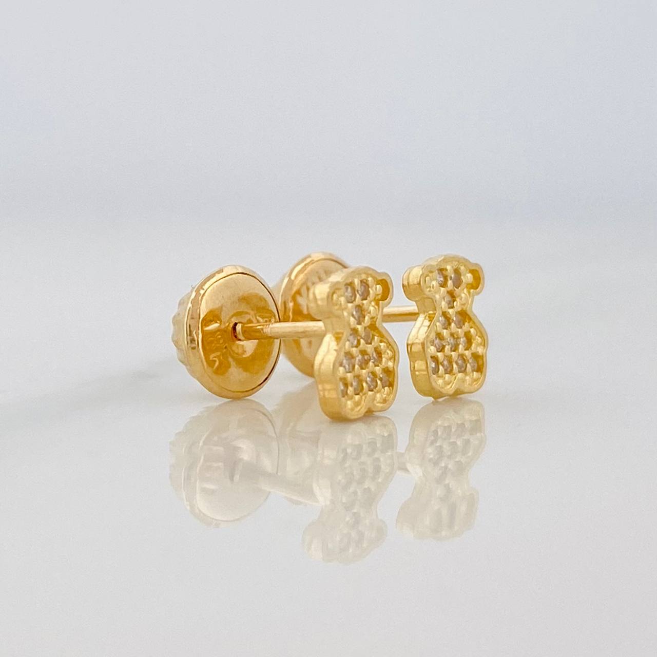 Topos Oso Ts 0.8g / 5.7mm Oro Amarillo 18K