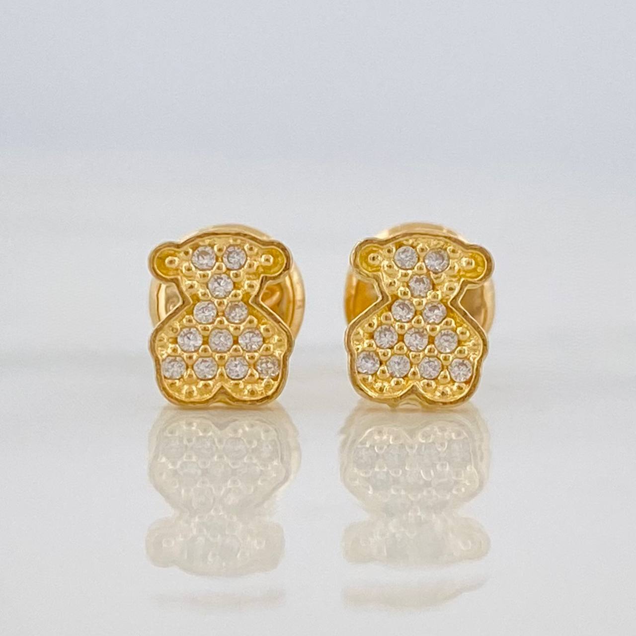 Topos Oso Ts 0.8g / 5.7mm Oro Amarillo 18K