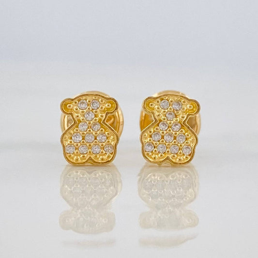 Topos Oso Ts 0.8g / 5.7mm Oro Amarillo 18K