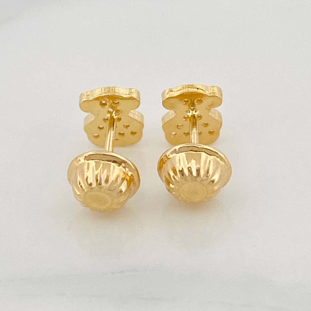 Topos Oso Ts 0.8g / 5.7mm Oro Amarillo 18K