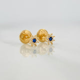 Topos Flor 0.5g / 4mm Oro Amarillo 18K