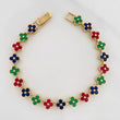 Pulso Flores 9.8g / 16cm / 5.93mm Oro Amarillo 18K