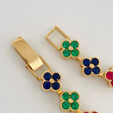 Pulso Flores 9.8g / 16cm / 5.93mm Oro Amarillo 18K
