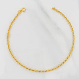 Pulso Lazo 0.8g / 18cm / 1.75mm Oro Amarillo 18K