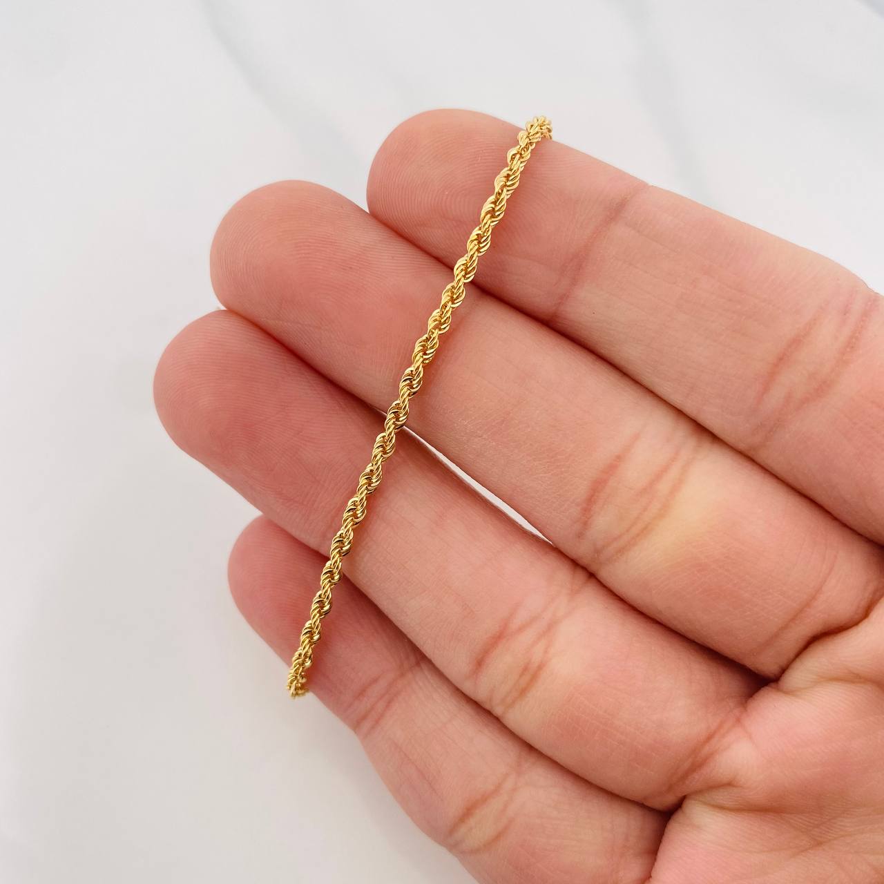 Pulso Lazo 0.8g / 18cm / 1.75mm Oro Amarillo 18K