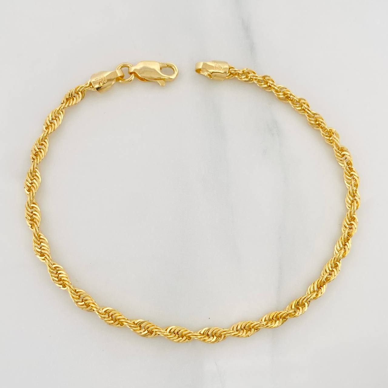Pulso Lazo 3.1g / 20cm / 2.68mm Oro Amarillo 18K