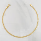 Pulso China 1.55g / 19cm / 2.06mm Oro Amarillo 18K