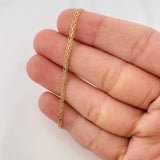 Pulso China 1.55g / 19cm / 2.06mm Oro Amarillo 18K