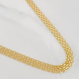 Cadena China 11.65g / 50cm / 5.66mm Oro Amarillo 18K