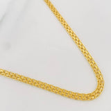 Cadena China 5.3g / 60cm / 2.89mm Oro Amarillo 18K