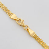 Cadena China 5.3g / 60cm / 2.89mm Oro Amarillo 18K