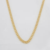 Cadena China 3.3g / 50cm / 2.1mm Oro Amarillo 18K