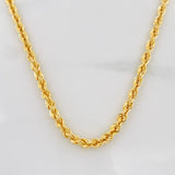 Cadena Lazo 7.5g / 65cm / 2.94mm Oro Amarillo 18K