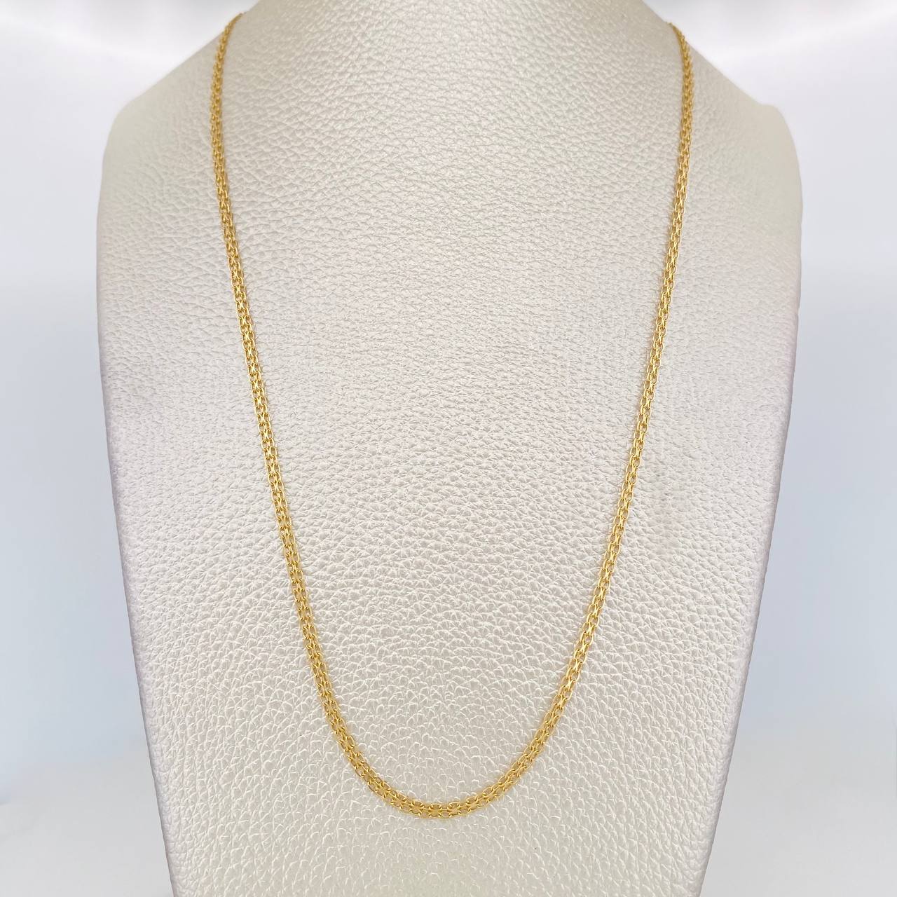 Cadena China 6.95g / 60cm / 2.81mm Oro Amarillo 18K