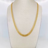 Cadena China 11.65g / 50cm / 5.66mm Oro Amarillo 18K