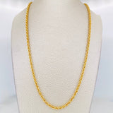 Cadena Lazo 7.5g / 65cm / 2.94mm Oro Amarillo 18K