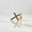 Dije Cruz Tupida 1.3gr / 2.4cm / Oro 18K *