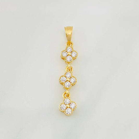 Dije Flores 1.6g / 3cm Oro Amarillo 18K