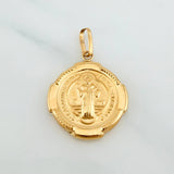 Dije San Benito 1.95 g / 3 cm Oro Amarillo 18K