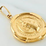 Dije San Benito 1.95 g / 3 cm Oro Amarillo 18K