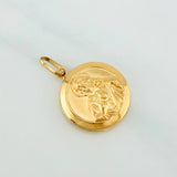Dije Sagrado Corazon Virgen del Carmen 2.25 g / 3 cm Oro Amarillo 18K