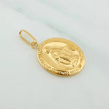 Dije Virgen Milagrosa 1.6 g / 3 cm Oro Amarillo 18K