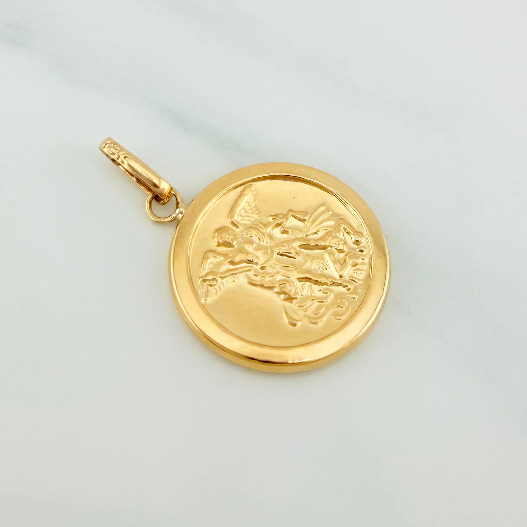 Dije San Migel Arcangel 1.4 g / 2.5 cm Oro Amarillo 18K