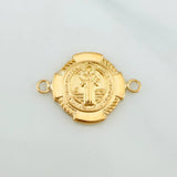 Herraje San Benito 1.3 g / 2.5 cm Oro Amarillo 18K