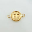 Herraje Fe 0.55 g / 1.5 cm Oro Amarillo 18K