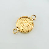 Herraje Fe 0.55 g / 1.5 cm Oro Amarillo 18K
