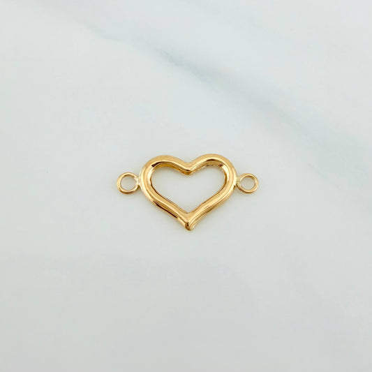 Herraje Corazon 0.45 g / 2 cm Oro Amarillo 18K