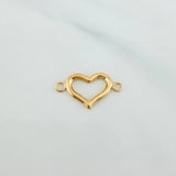 Herraje Corazon 0.45 g / 2 cm Oro Amarillo 18K