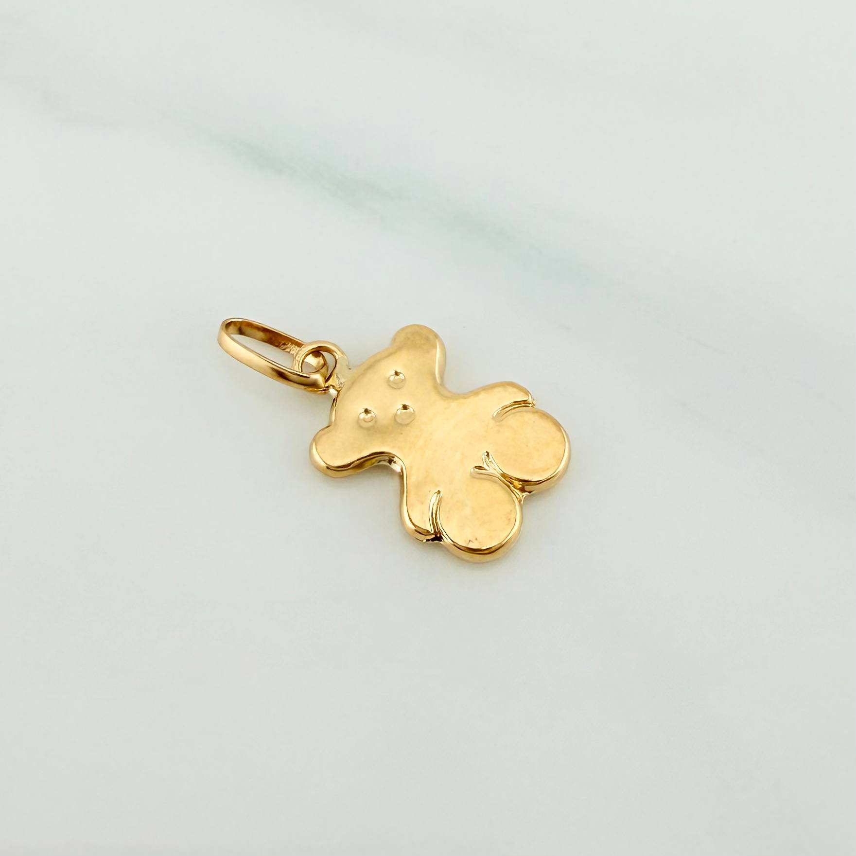Dije Oso Ts 0.6 g / 2 cm Oro Amarillo 18K