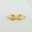 Herraje Infinito 0.75 g / 2 cm Oro Amarillo 18K